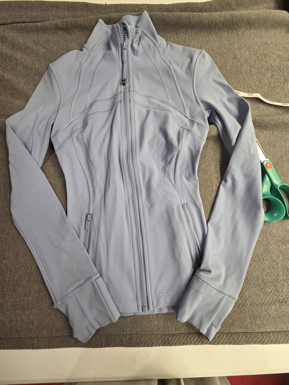 Lululemon Define Jacket *Nulu, Size 0, Blue Willow